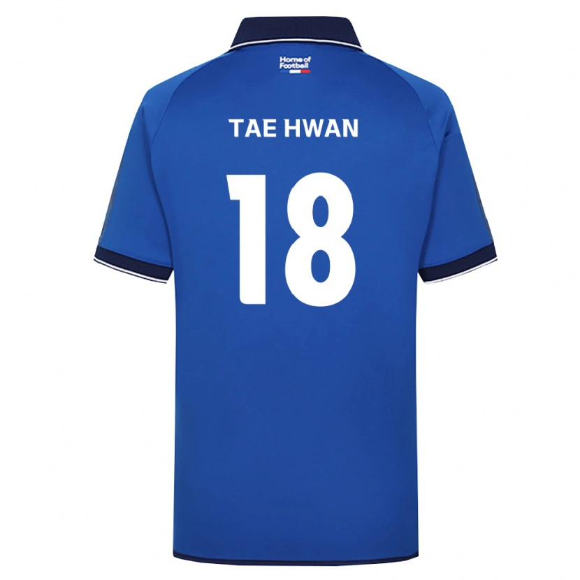 Danxen Mann Tae-Hwan Jeong #18 Kongelig Blå Hvit Rød Hjemmetrøye Drakt Trøye 2026/27 Skjorter T-Skjorte