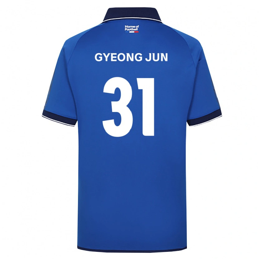 Danxen Mann Gyeong-Jun Lee #31 Kongelig Blå Hvit Rød Hjemmetrøye Drakt Trøye 2026/27 Skjorter T-Skjorte
