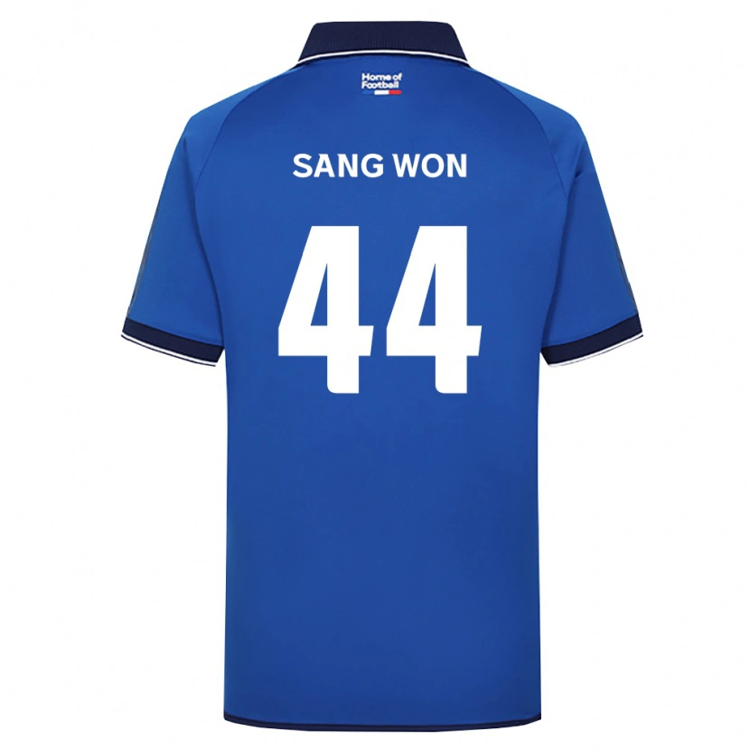 Danxen Mann Sang-Won Hong #44 Kongelig Blå Hvit Rød Hjemmetrøye Drakt Trøye 2026/27 Skjorter T-Skjorte