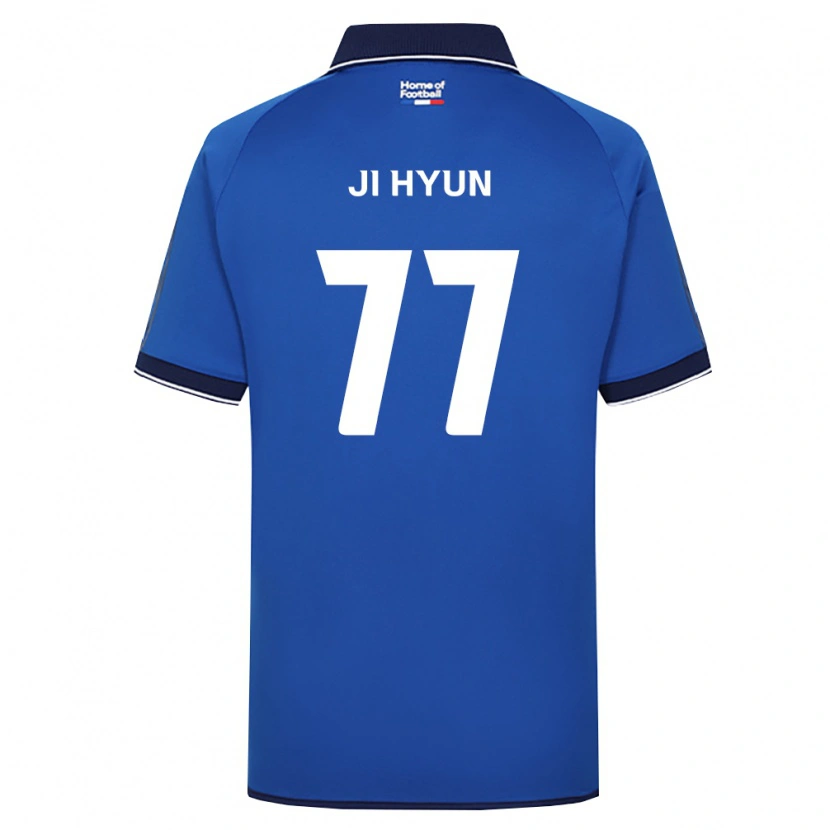 Danxen Mann Ji-Hyun Kim #77 Kongelig Blå Hvit Rød Hjemmetrøye Drakt Trøye 2026/27 Skjorter T-Skjorte