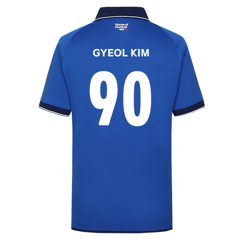 Danxen Mann Gyeol Kim #90 Kongelig Blå Hvit Rød Hjemmetrøye Drakt Trøye 2026/27 Skjorter T-Skjorte