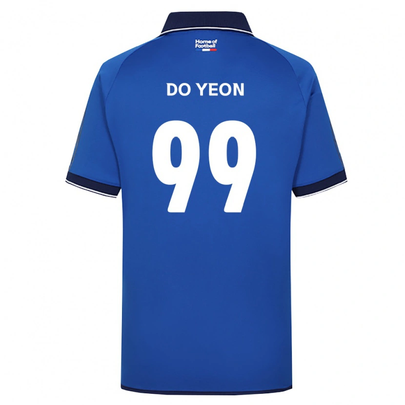 Danxen Mann Do-Yeon Kim #99 Kongelig Blå Hvit Rød Hjemmetrøye Drakt Trøye 2026/27 Skjorter T-Skjorte