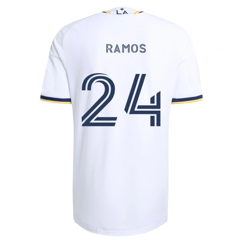 Danxen Mann Rubén Ramos #24 Blå Gul Og Hvit Hjemmetrøye Drakt Trøye 2026/27 Skjorter T-Skjorte
