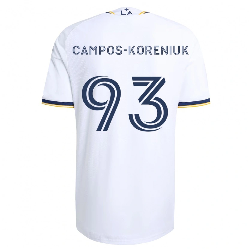 Danxen Mann K Campos-Koreniuk #93 Blå Gul Og Hvit Hjemmetrøye Drakt Trøye 2026/27 Skjorter T-Skjorte