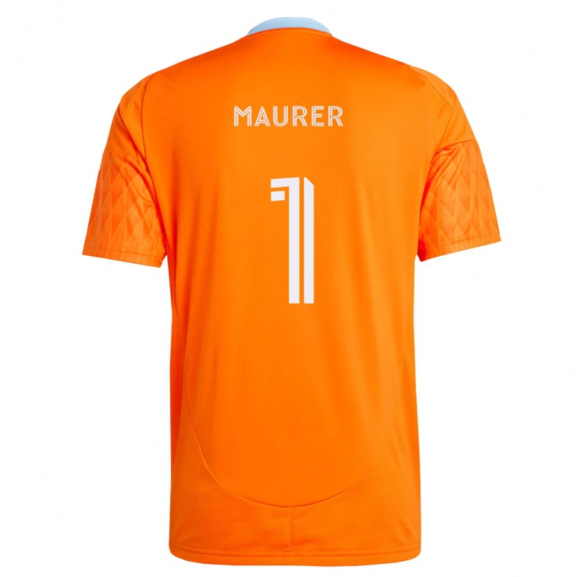 Danxen Mann Jimmy Maurer #1 Oransje Hvit Hjemmetrøye Drakt Trøye 2026/27 Skjorter T-Skjorte