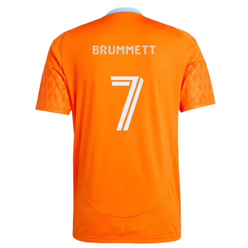 Danxen Mann Austin Brummett #7 Oransje Hvit Hjemmetrøye Drakt Trøye 2026/27 Skjorter T-Skjorte