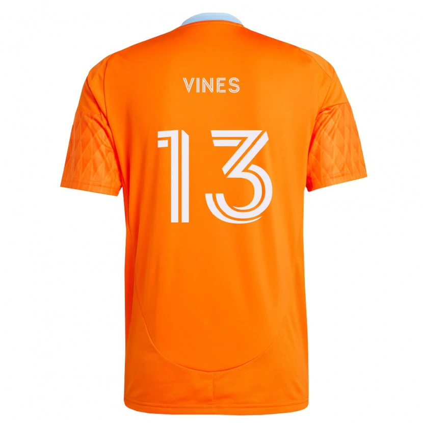 Danxen Mann Sam Vines #13 Oransje Hvit Hjemmetrøye Drakt Trøye 2026/27 Skjorter T-Skjorte