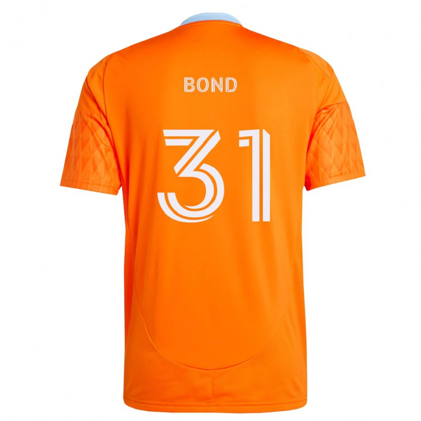 Danxen Mann Jonathan Bond #31 Oransje Hvit Hjemmetrøye Drakt Trøye 2026/27 Skjorter T-Skjorte