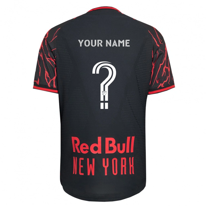 Danxen Mann Navnet Ditt #0 Rød Svart Hvit Hjemmetrøye Drakt Trøye 2026/27 Skjorter T-Skjorte