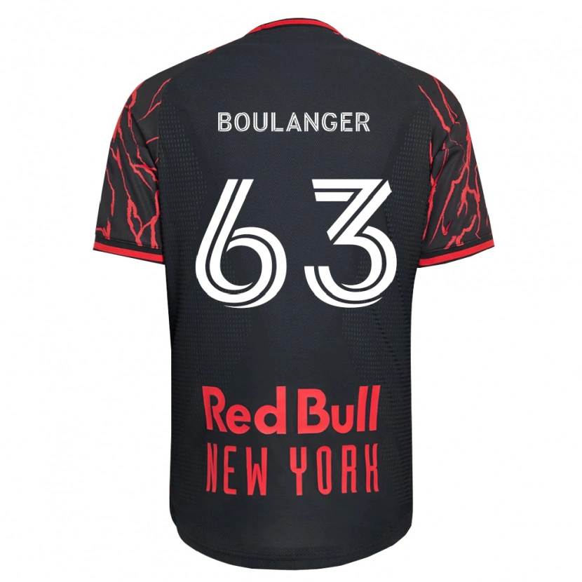 Danxen Mann Brady Boulanger #63 Rød Svart Hvit Hjemmetrøye Drakt Trøye 2026/27 Skjorter T-Skjorte
