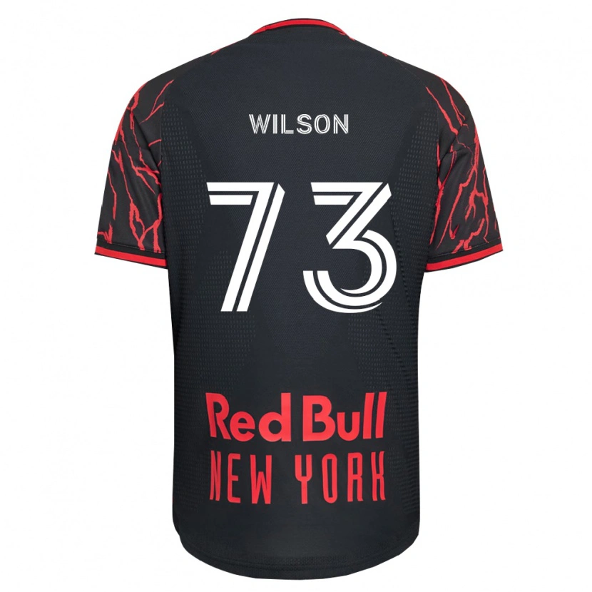 Danxen Mann Akheem Wilson #73 Rød Svart Hvit Hjemmetrøye Drakt Trøye 2026/27 Skjorter T-Skjorte