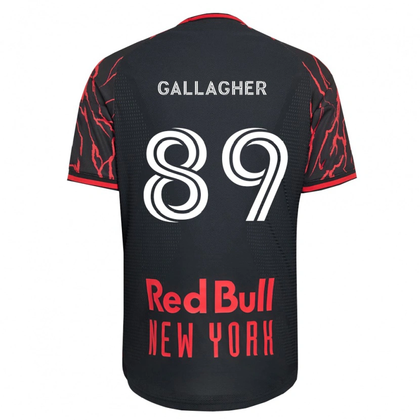 Danxen Mann Christian Gallagher #89 Rød Svart Hvit Hjemmetrøye Drakt Trøye 2026/27 Skjorter T-Skjorte