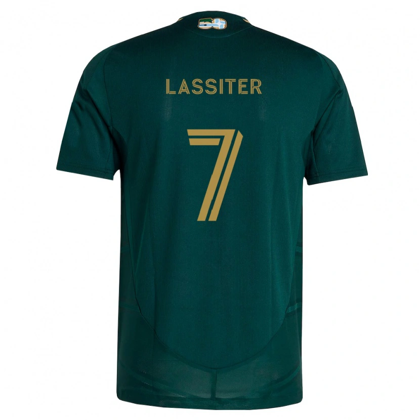 Danxen Mann Ariel Lassiter #7 Mørk Grønn Brun Hjemmetrøye Drakt Trøye 2026/27 Skjorter T-Skjorte