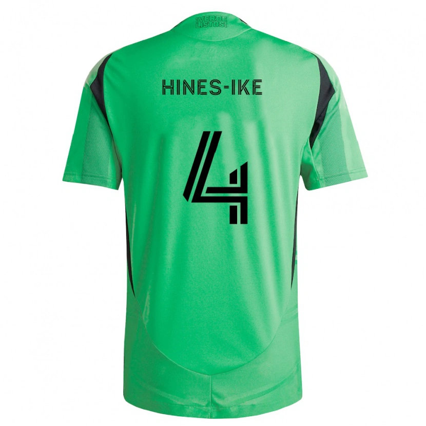Danxen Mann Brendan Hines-Ike #4 Smaragdgrønn Svart Hjemmetrøye Drakt Trøye 2026/27 Skjorter T-Skjorte