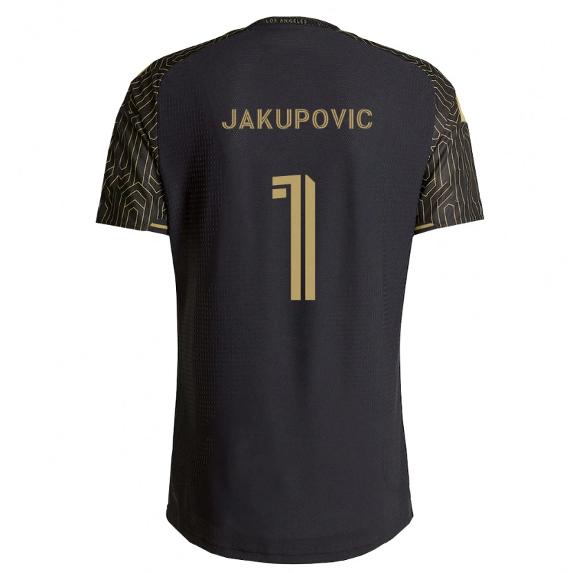 Danxen Mann Eldin Jakupovic #1 Brun Svart Hjemmetrøye Drakt Trøye 2026/27 Skjorter T-Skjorte