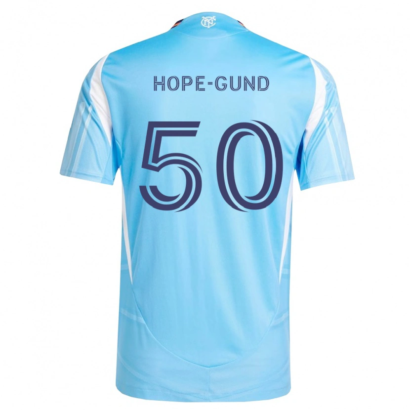 Danxen Mann Kofi Hope-Gund #50 Himmel Blå Hvit Hjemmetrøye Drakt Trøye 2026/27 Skjorter T-Skjorte