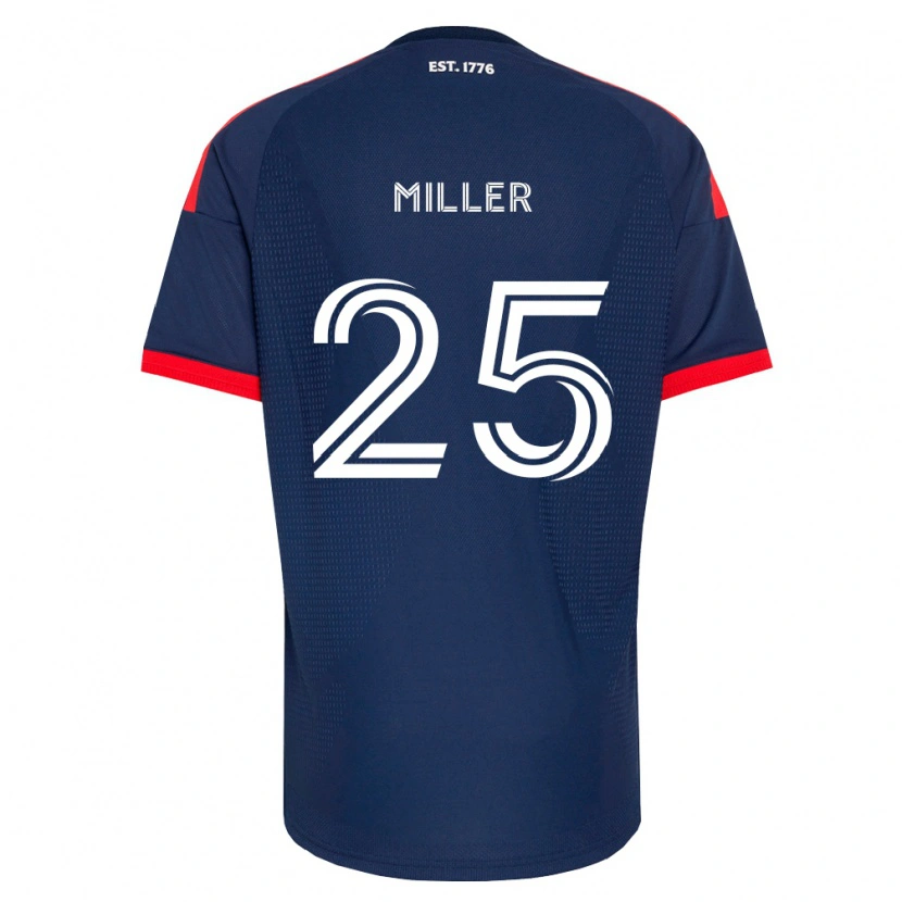 Danxen Mann Peyton Miller #25 Kongelig Blå Rød Hvit Hjemmetrøye Drakt Trøye 2026/27 Skjorter T-Skjorte