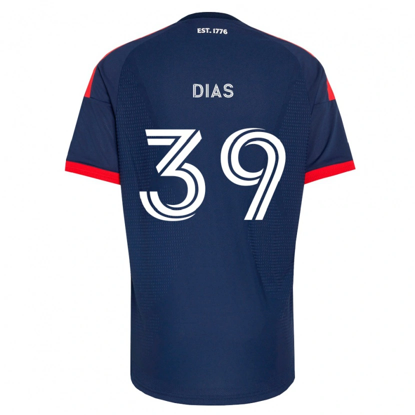 Danxen Mann Marcos Dias #39 Kongelig Blå Rød Hvit Hjemmetrøye Drakt Trøye 2026/27 Skjorter T-Skjorte