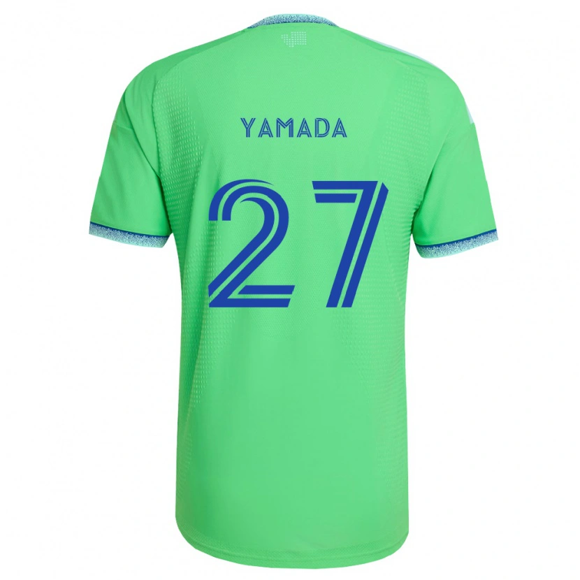 Danxen Mann Hikari Yamada #27 Grønn Lys Blå Hjemmetrøye Drakt Trøye 2026/27 Skjorter T-Skjorte
