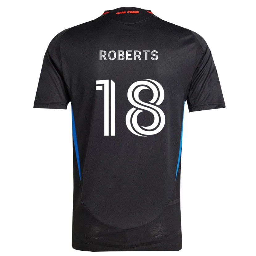 Danxen Mann Reid Roberts #18 Blå Hvit Svart Hjemmetrøye Drakt Trøye 2026/27 Skjorter T-Skjorte