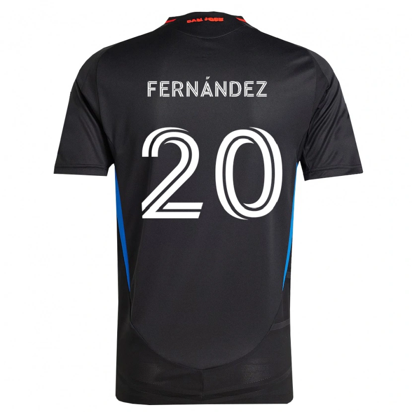 Danxen Mann Nick Fernández #20 Blå Hvit Svart Hjemmetrøye Drakt Trøye 2026/27 Skjorter T-Skjorte