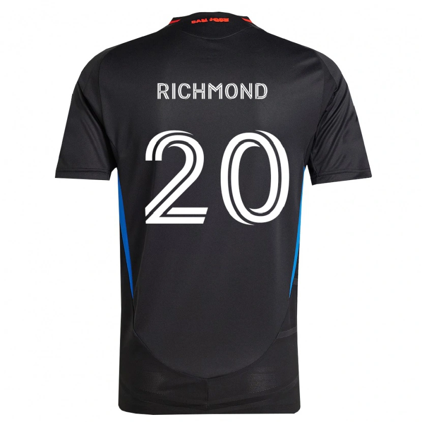 Danxen Mann Will Richmond #20 Blå Hvit Svart Hjemmetrøye Drakt Trøye 2026/27 Skjorter T-Skjorte