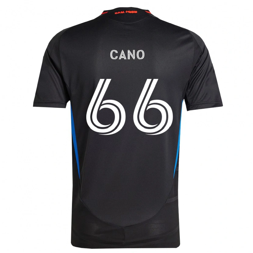 Danxen Mann Alejandro Cano #66 Blå Hvit Svart Hjemmetrøye Drakt Trøye 2026/27 Skjorter T-Skjorte