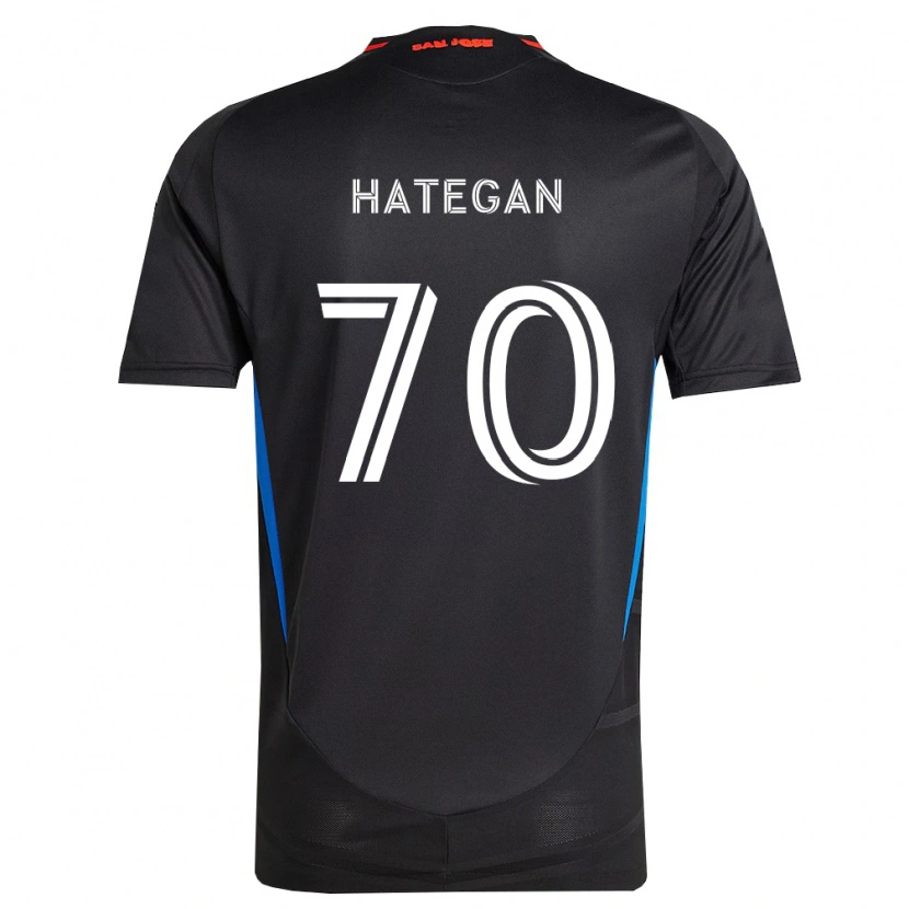Danxen Mann Roberto Hategan #70 Blå Hvit Svart Hjemmetrøye Drakt Trøye 2026/27 Skjorter T-Skjorte