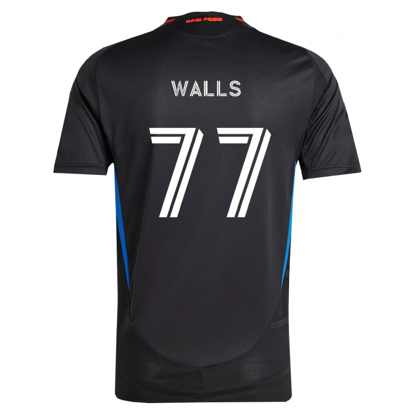 Danxen Mann Casey Walls #77 Blå Hvit Svart Hjemmetrøye Drakt Trøye 2026/27 Skjorter T-Skjorte