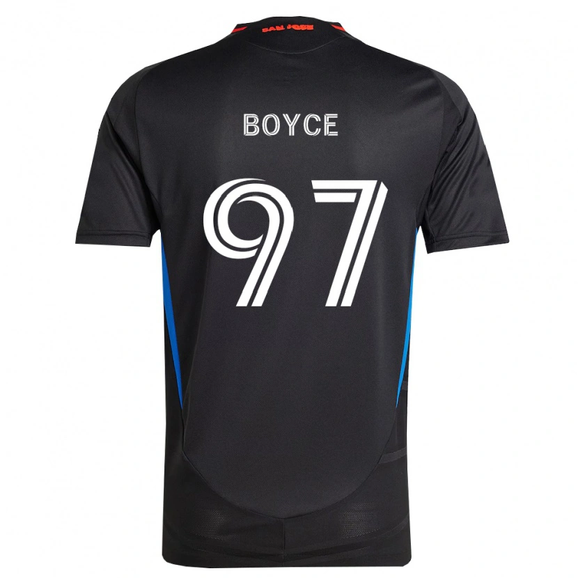Danxen Mann Warren Boyce #97 Blå Hvit Svart Hjemmetrøye Drakt Trøye 2026/27 Skjorter T-Skjorte
