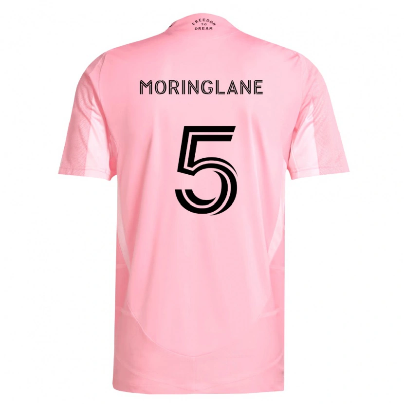 Danxen Mann Luis Moringlane #5 Rosa Svart Hjemmetrøye Drakt Trøye 2026/27 Skjorter T-Skjorte