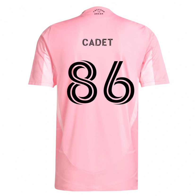 Danxen Mann Zidane Cadet #86 Rosa Svart Hjemmetrøye Drakt Trøye 2026/27 Skjorter T-Skjorte