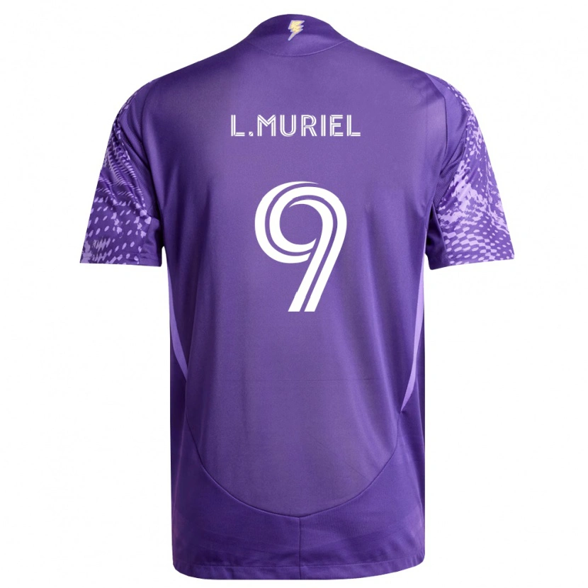 Danxen Mann Luis Muriel #9 Lilla Hvit Hjemmetrøye Drakt Trøye 2026/27 Skjorter T-Skjorte