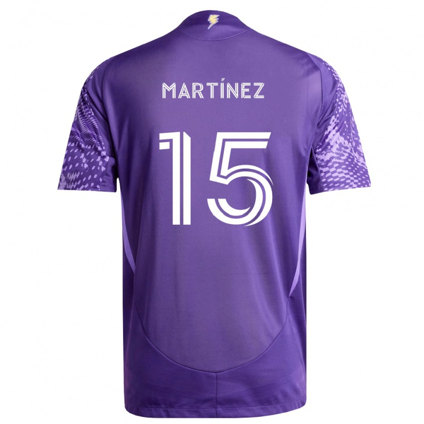 Danxen Mann Antonio Martínez #15 Lilla Hvit Hjemmetrøye Drakt Trøye 2026/27 Skjorter T-Skjorte