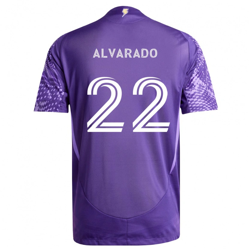 Danxen Mann Lennox Alvarado #22 Lilla Hvit Hjemmetrøye Drakt Trøye 2026/27 Skjorter T-Skjorte