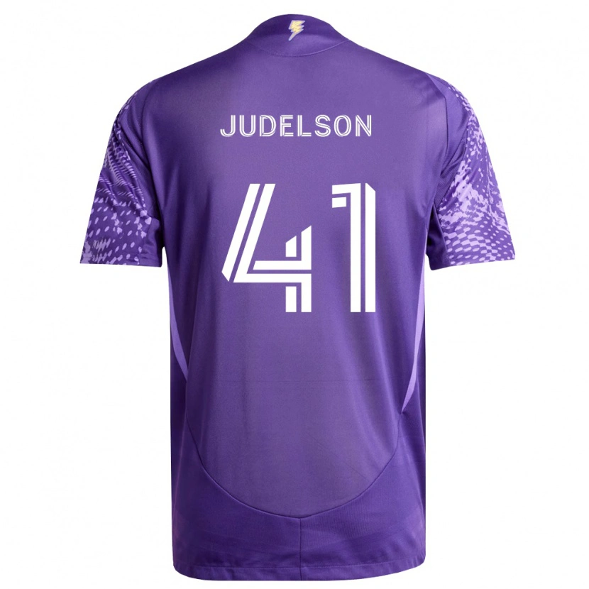 Danxen Mann Dylan Judelson #41 Lilla Hvit Hjemmetrøye Drakt Trøye 2026/27 Skjorter T-Skjorte