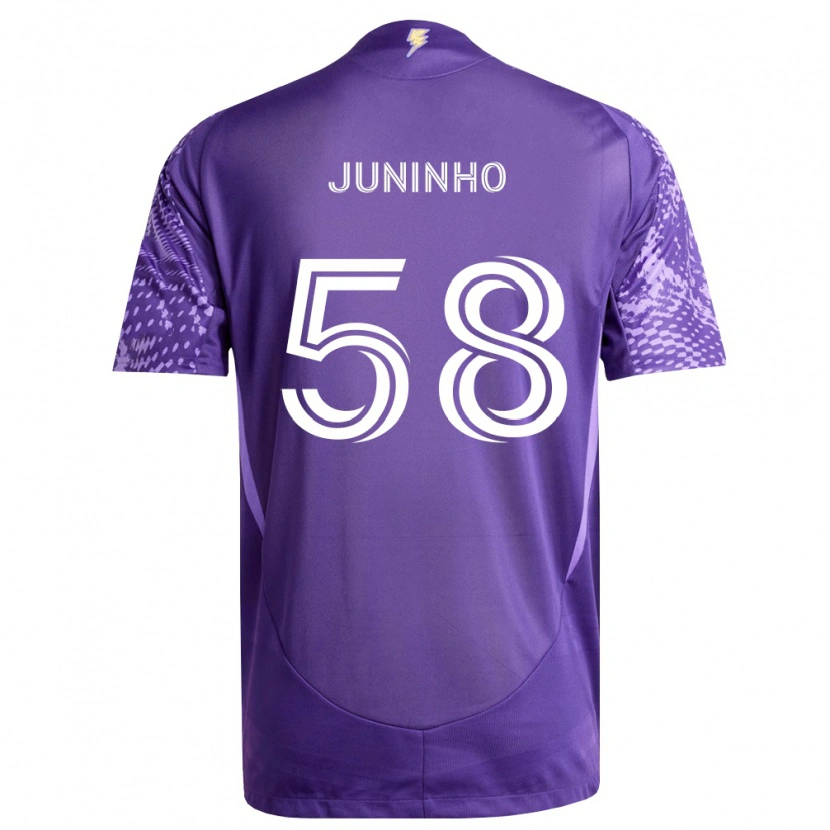 Danxen Mann Juninho #58 Lilla Hvit Hjemmetrøye Drakt Trøye 2026/27 Skjorter T-Skjorte