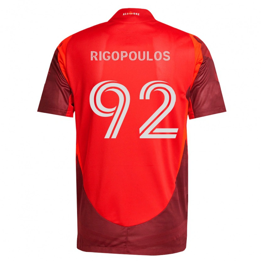 Danxen Mann Theo Rigopoulos #92 Burgund Rød Hjemmetrøye Drakt Trøye 2026/27 Skjorter T-Skjorte
