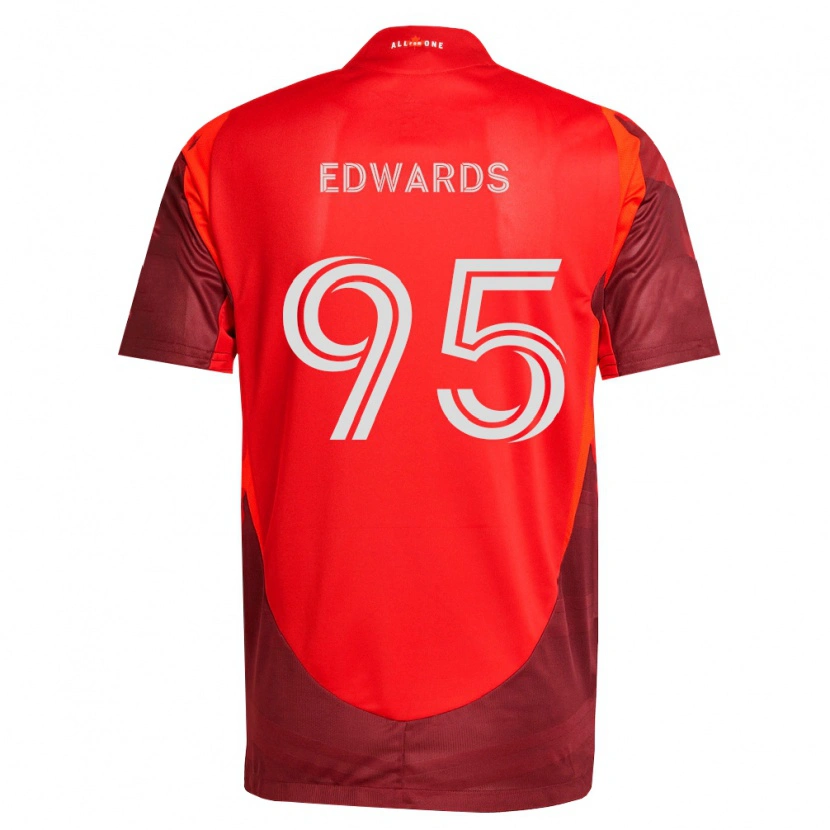 Danxen Mann Nathaniel Edwards #95 Burgund Rød Hjemmetrøye Drakt Trøye 2026/27 Skjorter T-Skjorte