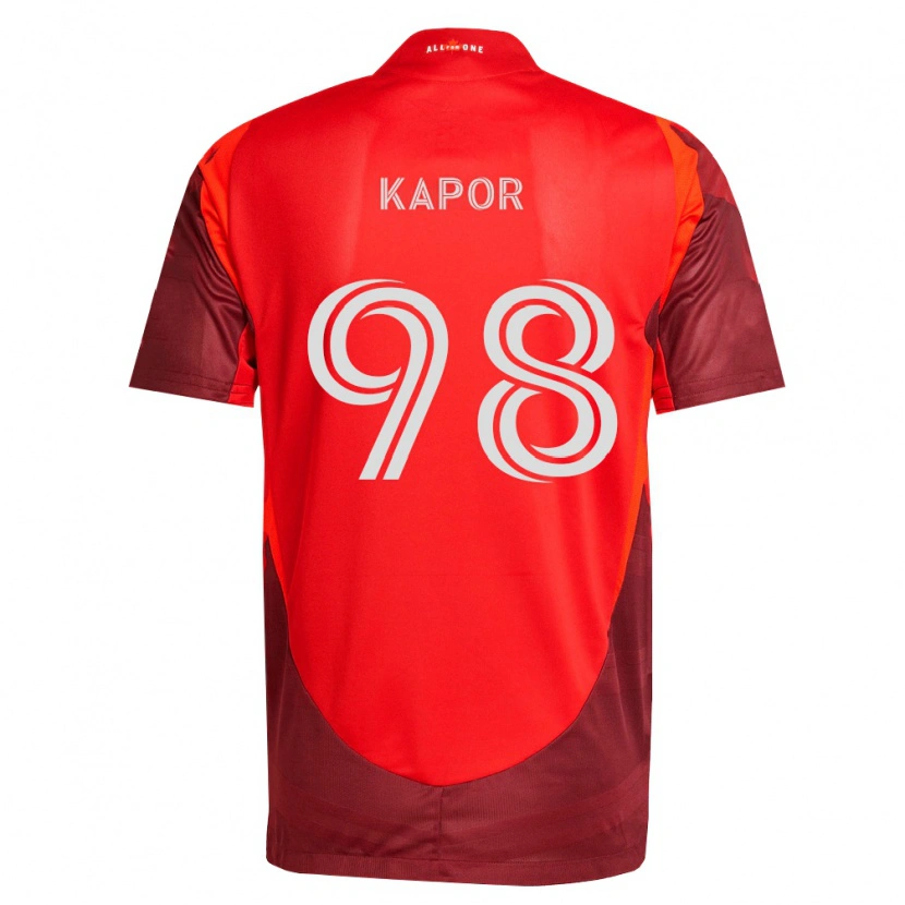 Danxen Mann Stefan Kapor #98 Burgund Rød Hjemmetrøye Drakt Trøye 2026/27 Skjorter T-Skjorte