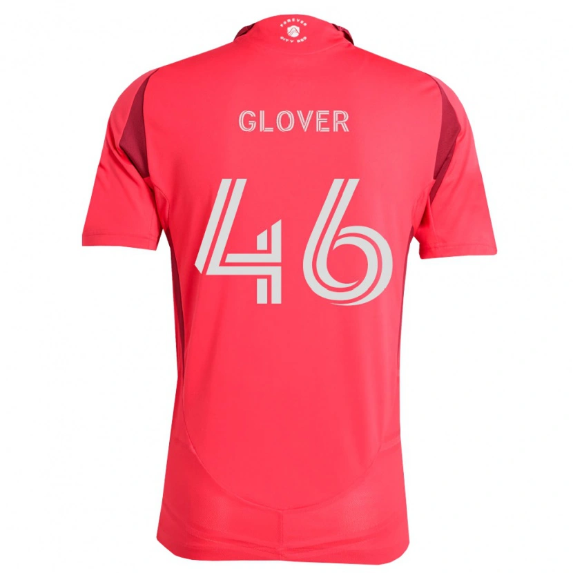 Danxen Mann Caden Glover #46 Magentahvit Hjemmetrøye Drakt Trøye 2026/27 Skjorter T-Skjorte