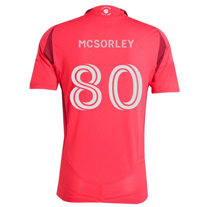 Danxen Mann Brendan Mcsorley #80 Magentahvit Hjemmetrøye Drakt Trøye 2026/27 Skjorter T-Skjorte