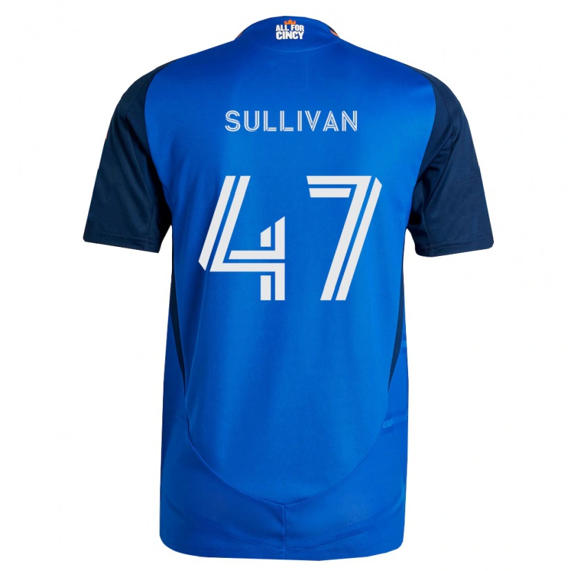 Danxen Mann Michael Sullivan #47 Kongelig Blå Oransje Hjemmetrøye Drakt Trøye 2026/27 Skjorter T-Skjorte