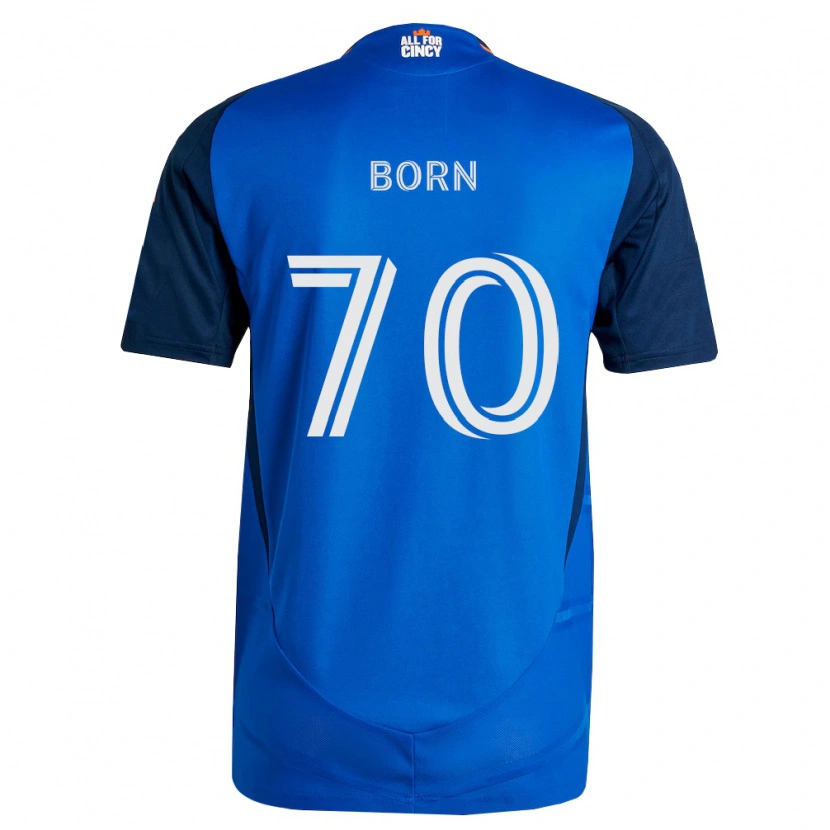 Danxen Mann Landon Born #70 Kongelig Blå Oransje Hjemmetrøye Drakt Trøye 2026/27 Skjorter T-Skjorte