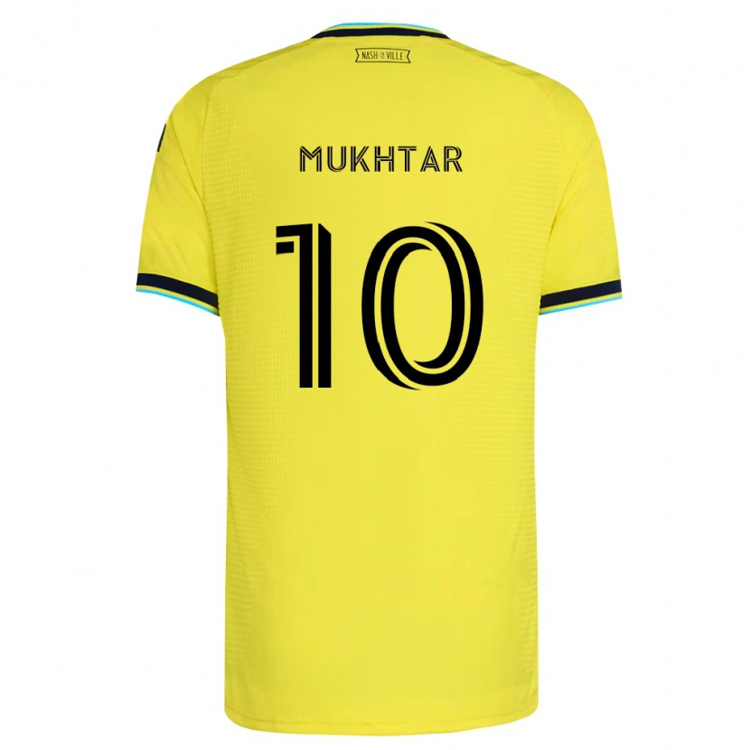 Danxen Mann Hany Mukhtar #10 Sterk Gul Marineblå Hjemmetrøye Drakt Trøye 2026/27 Skjorter T-Skjorte