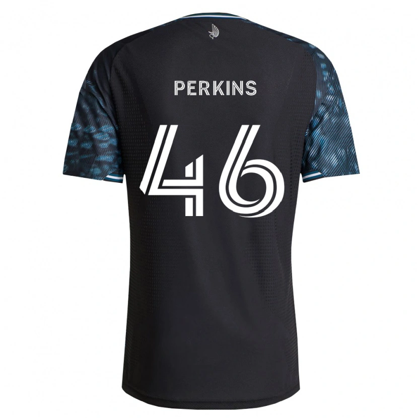 Danxen Mann Keane Perkins #46 Svart Hvit Hjemmetrøye Drakt Trøye 2026/27 Skjorter T-Skjorte