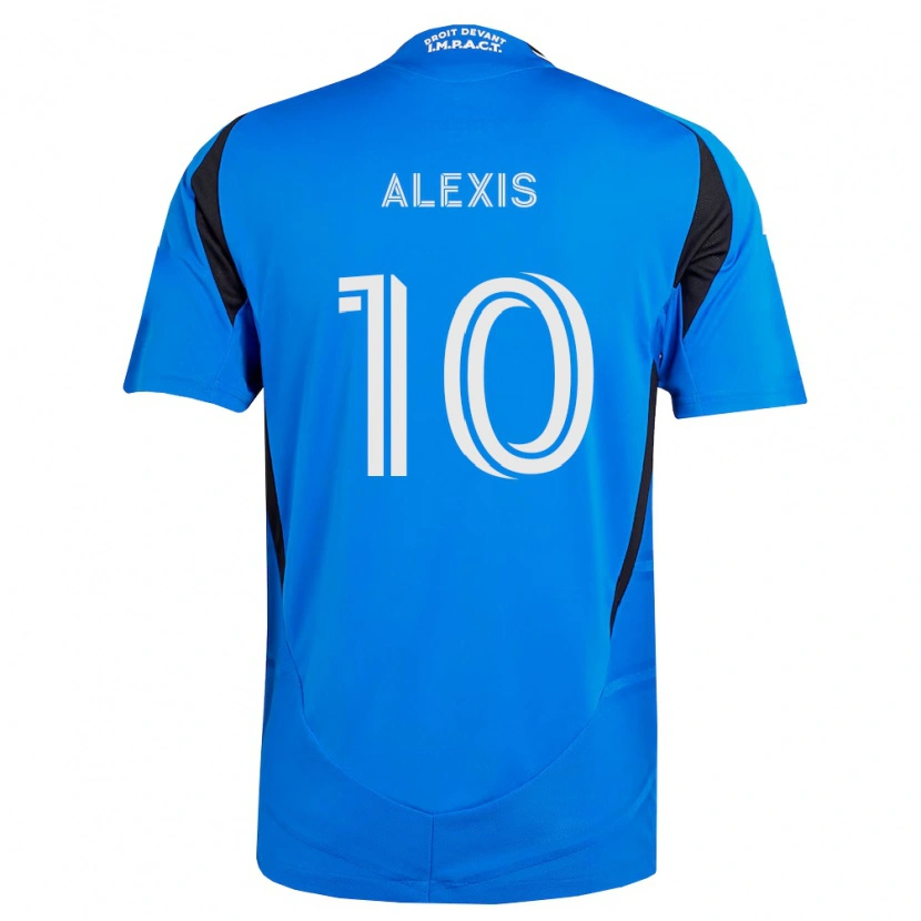 Danxen Mann Alexis Sánchez #10 Blå Hvit Svart Hjemmetrøye Drakt Trøye 2026/27 Skjorter T-Skjorte