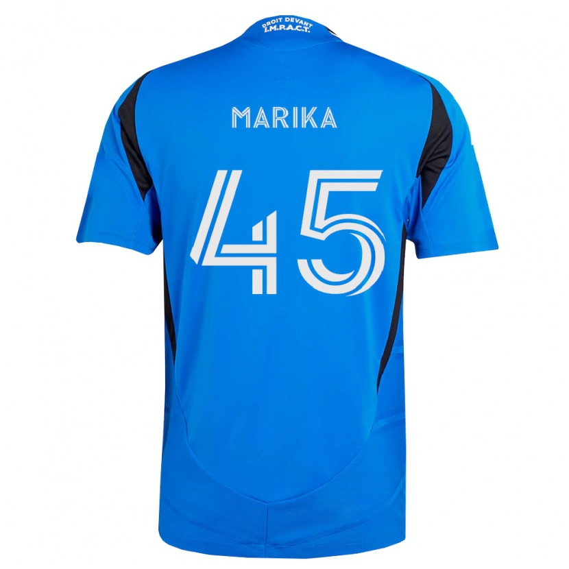 Danxen Mann Cregheur Marika #45 Blå Hvit Svart Hjemmetrøye Drakt Trøye 2026/27 Skjorter T-Skjorte