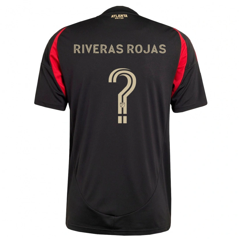 Danxen Mann Gonzalo Riveras Rojas #0 Svart Rød Hjemmetrøye Drakt Trøye 2026/27 Skjorter T-Skjorte
