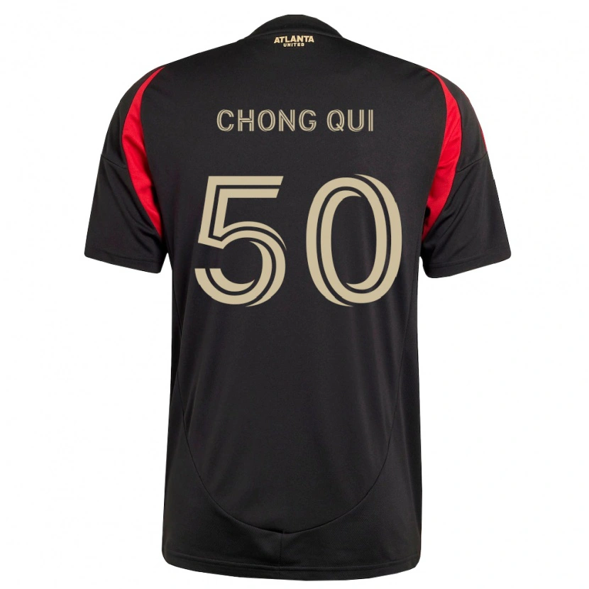 Danxen Mann Dominik Chong Qui #50 Svart Rød Hjemmetrøye Drakt Trøye 2026/27 Skjorter T-Skjorte